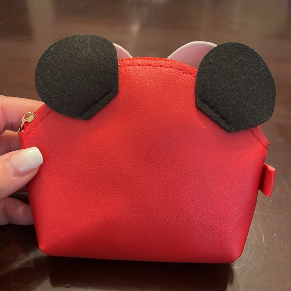Red Minnie Mouse Coin Purse new
